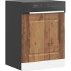 Låge til opvaskemaskine Kalmar - Tidløst design i antikt træ | Størrelse: 60x1,5x67 cm Discount