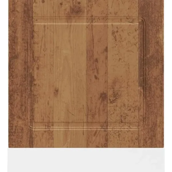 Låge til opvaskemaskine Kalmar - Tidløst design i antikt træ | Størrelse: 60x1,5x67 cm Discount