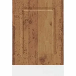 Låge til opvaskemaskine Kalmar - Tidløst design i antikt træ | Størrelse: 45x1,5x67 cm New