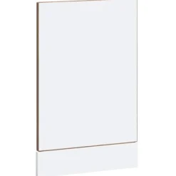 Låge til opvaskemaskine Kalmar - Tidløst design i antikt træ | Størrelse: 45x1,5x67 cm New