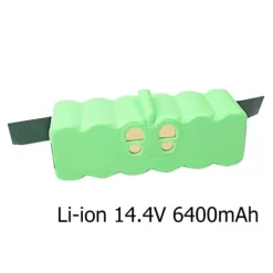 Robotstøvsugere>Li-ion batteri, 64Ah kapacitet, kompatibel med Roomba 500-800 serien., 1 stk 6,4Ah LI-ION