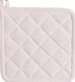 Grydelapper & Grillvanter>Linned med mere 2 grydelapper blød pink