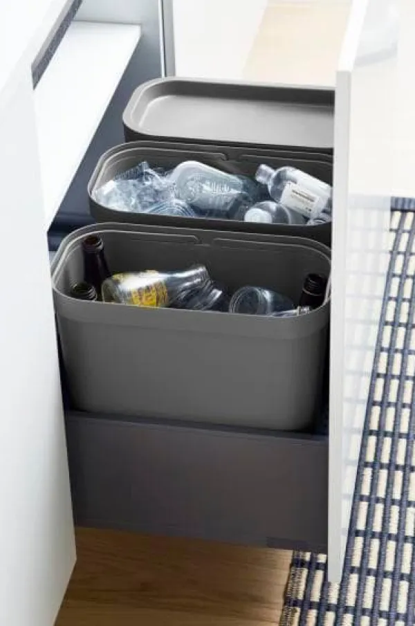Smartstore Tilbehør Til Affaldshåndtering>Lock till Källsortering Collect 13L Grå