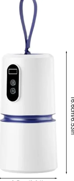Lollanda Bærbar Tørretumbler med Timer, Mini Tørretumbler til Tøj, Kompakt, til Rejser, Camping, Kollegie & Bad Clearance