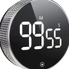 Lollanda Digital Timer med Magnet & LED Display - Køkken Timer Discount