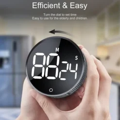 Lollanda Digital Timer med Magnet & LED Display - Køkken Timer Discount
