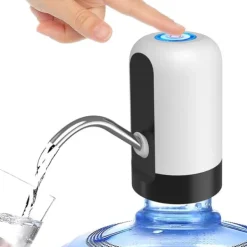 Lollanda elektrisk vanddispenser, flaskevandsdispenser universal usb genopladelig elektrisk vandflaskepumpe til hjem og camping Clearance