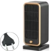 Radiatorer>Lollanda elektrisk varmelegeme 500W – PTC keramisk varmeblæser med anti-tip-beskyttelse, perfekt til soveværelser