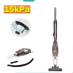 LT450 - Ledningsført stavstøvsuger - 4-i-1 - Sugestyrke 15 kPa - Effekt 450 W - Støvbeholder 0,8 l - 4-trins filtrering - Selvstående - Hvid New