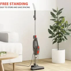 LT450 - Ledningsført stavstøvsuger - 4-i-1 - Sugestyrke 15 kPa - Effekt 450 W - Støvbeholder 0,8 l - 4-trins filtrering - Selvstående - Hvid New