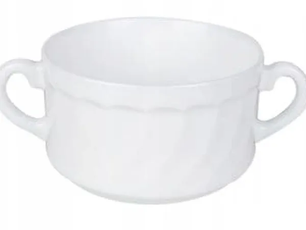 Tallerkener & Bordservicer>Luminarc Trianon BOUILLE 300 ml med håndtag SALATSKÅL LAVET I FRANKRIG