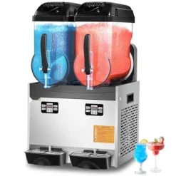 Slush-Ice Maskiner>12Lx2 Tank Kommerciel Slushy Maskine, Margarita, Smoothie, Frosne Drik, Hurtig Fryse, Ideel til Fest.