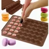 Macaron Silikone Kage Dåse / Dåse - 48 Slots New