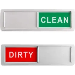 Magnet / Skilt til opvaskemaskine – Clean / Dirty Outlet