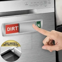 Magnet / Skilt til opvaskemaskine – Clean / Dirty Outlet