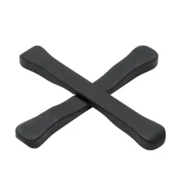Bordskånere>Magnetiske varmeplademåtter, 2 stk., silikone, 19 cm / Fjeder