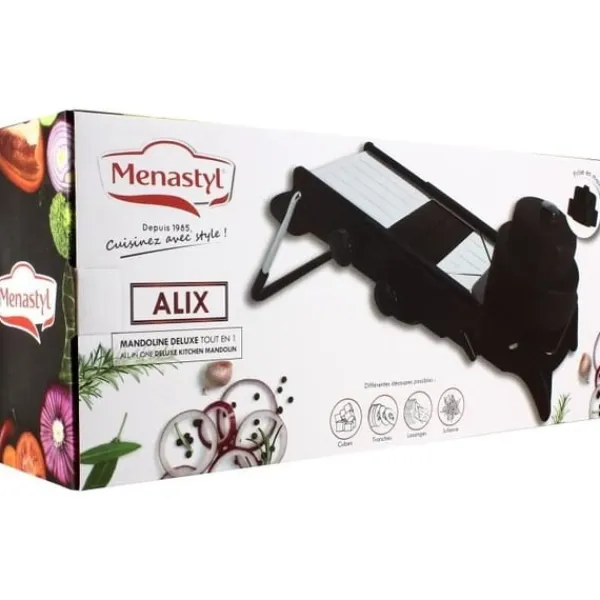 Mandolin- & Rivejern>Mandolin - MENASTYL - 5040058 - Rustfrit stål - Polypropylen