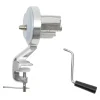 Pastamaskiner>Manuel Pastamaskine, Holdbar Aluminiumkonstruktion, Ergonomisk Håndtag,110V, Sølv