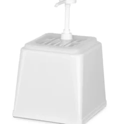 Mayonnaise sauce dispenser med pumpe 2,5 l hvid - Hendi 203545 Hot