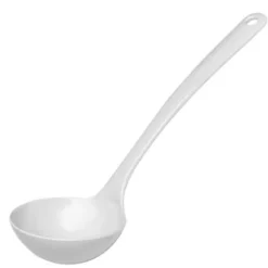 Grydeskeer>Melaminske til supper og saucer, hvid, 0,14 l - Hendi 563700
