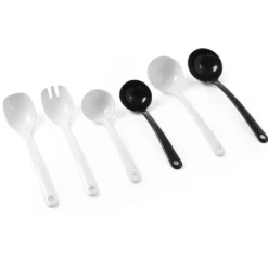 Grydeskeer>Melaminske til supper og saucer, hvid, 0,14 l - Hendi 563700