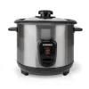 MELISSA Riskoger | 1,0 l | 400 W | Non stick-belægning | Aftagelig skål | Dampkurv | Hold-varm-funktion | Automatisk slukning Online