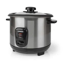 MELISSA Riskoger | 1,0 l | 400 W | Non stick-belægning | Aftagelig skål | Dampkurv | Hold-varm-funktion | Automatisk slukning Online