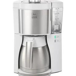 Melitta Kaffemaskiner Til God Kaffe>Coffee Machine - Look V Therm Perfection 1025-15 White/Borsted Steel