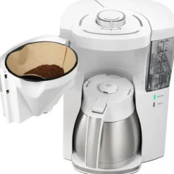 Melitta Kaffemaskiner Til God Kaffe>Coffee Machine - Look V Therm Perfection 1025-15 White/Borsted Steel