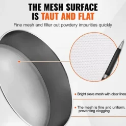 Melsigte 40 mesh i rustfrit stål, finmasket, ideel til kagebagning Discount