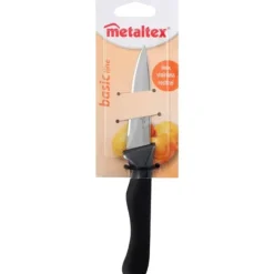 Køkkenknive>Metaltex Basic Line Køkkenkniv 21,5 cm Rustfrit Stål/Sort