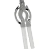 Dåseåbnere>Metaltex dåseåbner 22,5x9 cm hvid/sølv