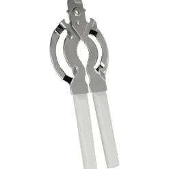 Dåseåbnere>Metaltex dåseåbner 22,5x9 cm hvid/sølv