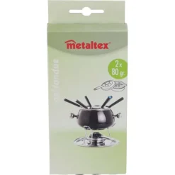 Fonduesæt>Metaltex Fondue Fire Gel 2 dele