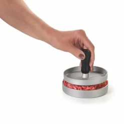 Pressere>Metaltex Kitchen Helpers Hamburgerpresse 11,5 cm Stål/Sort