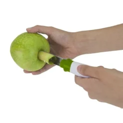Pressere>Metaltex Mrs Apple Æbleboremaskine Hvid/Grøn/Rustfrit Stål
