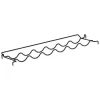 Vinflaskeholdere>Metaltex Vinreol 25x3x68 cm Sort