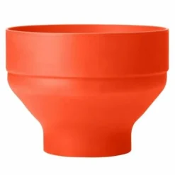 Mikroskål til popcorn, orange Clearance