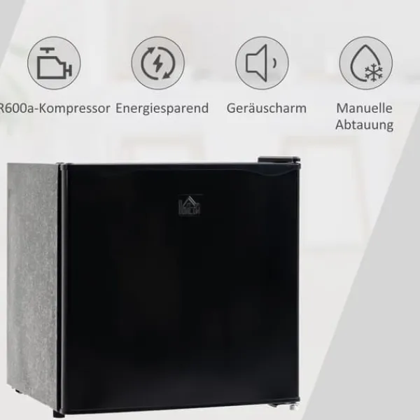 Mini Fryser, 47x44,2x48,8 cm, Sort Discount