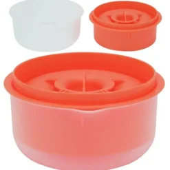 Mini Æggeblommeseparator Giftfri Holdbar Æggehvidfilteropdeler Køkkenredskab til Hjemmebageri (Mørk Orange) Hot