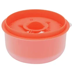Mini Æggeblommeseparator Giftfri Holdbar Æggehvidfilteropdeler Køkkenredskab til Hjemmebageri (Mørk Orange) Hot