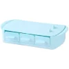 Isforme>Mini Ice Pop Form DIY Hem Barn Livsmedelskvalitet Silikon Ice Pop Form för Glass Six Grid Blue
