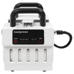 Mini Krus Varmepresser, Moderne Stil, Justerbar Temperatur, 350W Effekt,HVID, EU Outlet