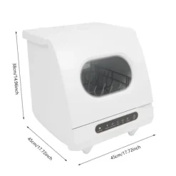 Mini opvaskemaskine, kompakt design, multifunktionalitet, effektiv rengøring,HVID Outlet