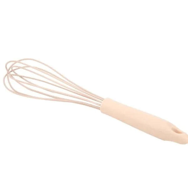 Mini Silikone Manuel Æggepiskeris Røreskummer Mixer Blender Køkken Køkkenredskaber Pink New