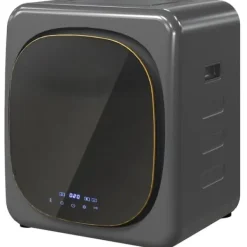Mini Tørrer 2,5 kg med 6 Programmer, LED Touch Screen, 800W, Fritstående eller Vægmonteret, Overophedningsbeskyttelse, Grå Clearance