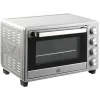 Miniovn 32 L, 1600 W, drypbakke, rustfri & glas, sølv Best