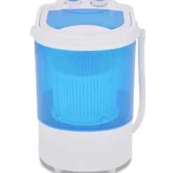 Vaskemaskiner>Mini-vaskemaskine med enkelttromle 2,6 kg | Ideel til camping & små rum