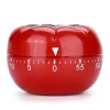 60-minutters mekanisk nedtællingsur i tomatform til madlavning og bagning i køkkenet (6,3 x 4,5 cm) Hot