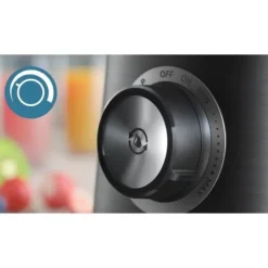 Philips Mixer - HR3041/00 - 2 L skål - vattenflaska ingår - avtagbara blad - Grå